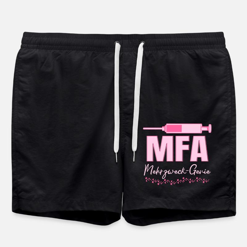 Assistant médical polyvalent MFA Genius - Short de bain - noir