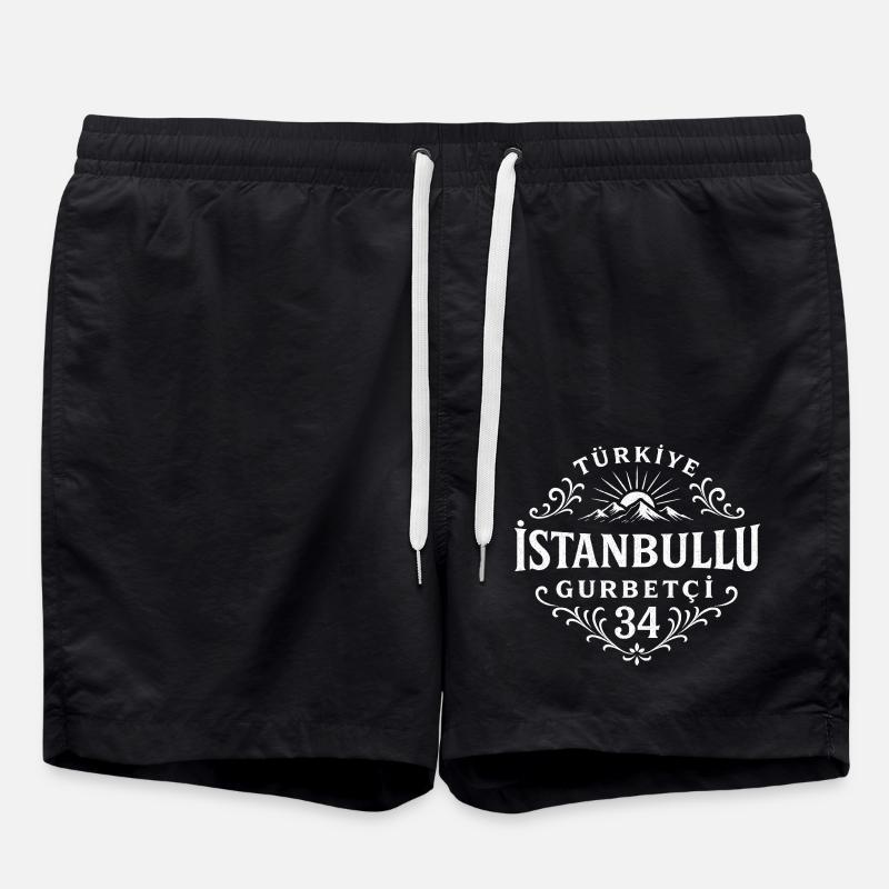 Istanbul - Swim Trunks - black