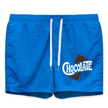 Schokolade - Cool Sweets Logo - Badeshorts - Cobalt blue - Vorne