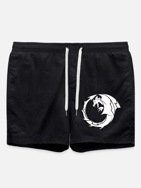dragon - Badeshorts - Schwarz