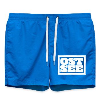 Ostsee Schriftzug Typo - Badeshorts - Cobalt blue - Vorne