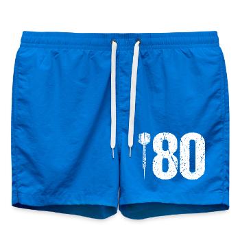 DART DARTS 180 ONEHUNDREDANDEIGHTY DARTSPIELER - Badeshorts - Cobalt blue - Vorne