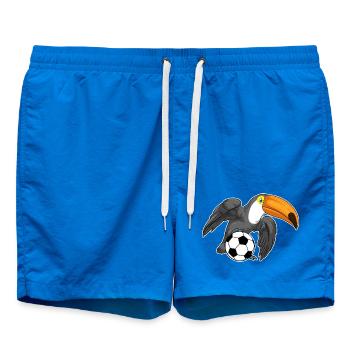 Tukan Fußballspieler Fußball - Badeshorts - Cobalt blue - Vorne