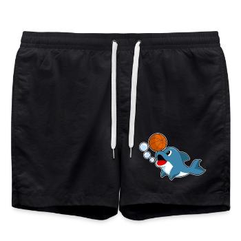 Dolphin Basketteur Basketteur - Short de bain - noir - Devant - AI Model Male 185 light (185cm)