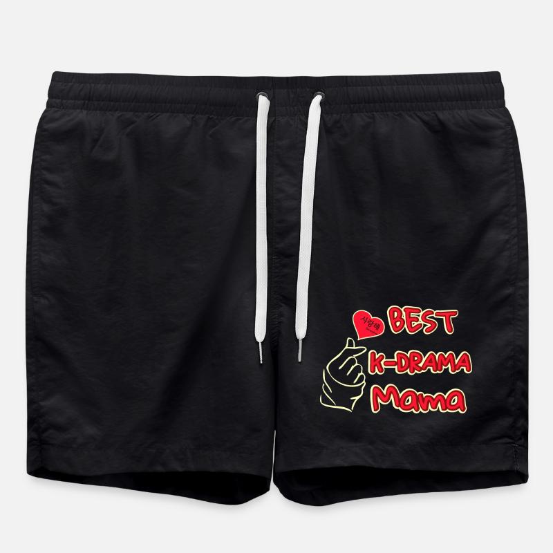 Beste Mutter beste kdrama Mama - Badeshorts - Schwarz