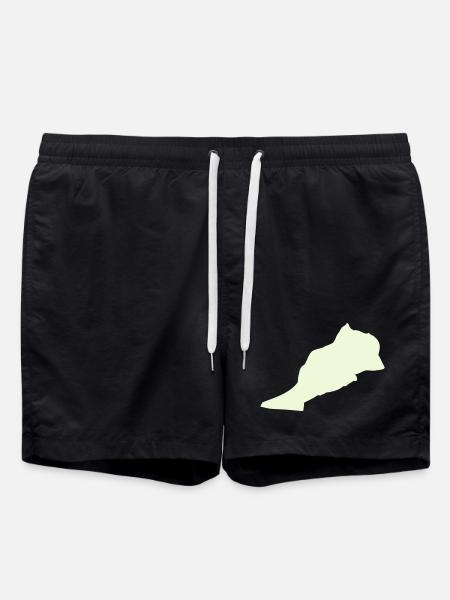 Marokko Maroc - Short de bain - noir