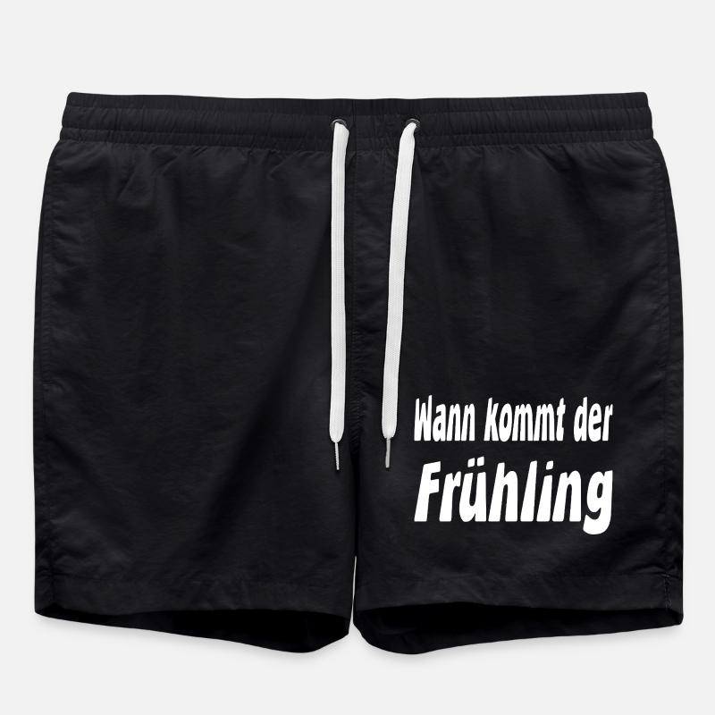 Spring - Swim Trunks - black