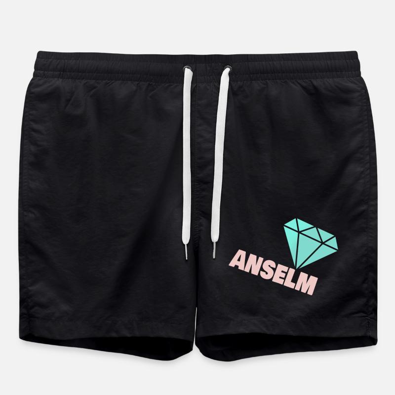 Diamant Anselm - Short de bain - noir