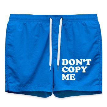 don't copy me - Badeshorts - Cobalt blue - Vorne