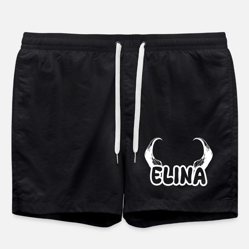 Elina - Badeshorts - Schwarz