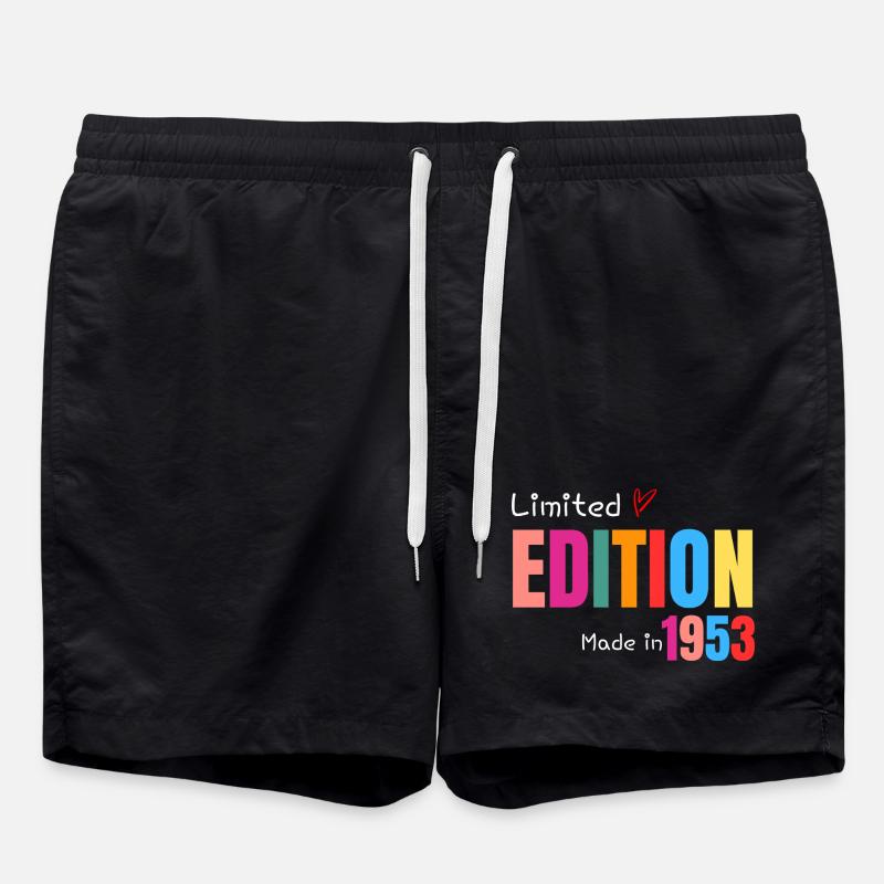Limitierte Auflage Hergestellt 1953 - Badeshorts - Schwarz