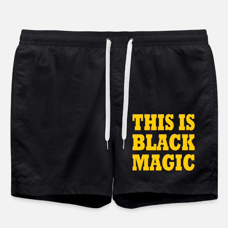 this is black magic - Short de bain - noir