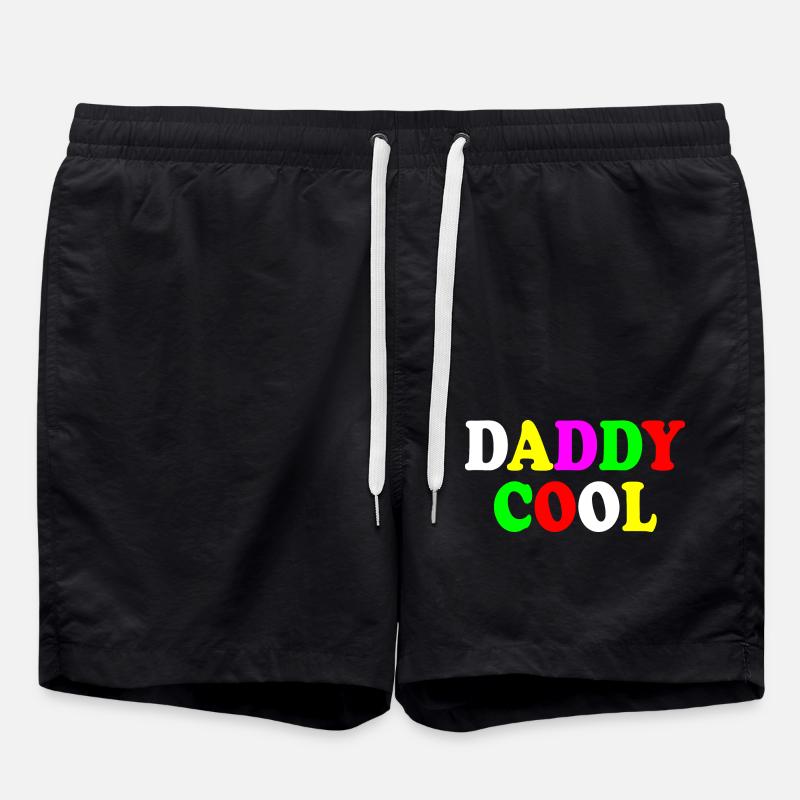 Daddy cool - Swim Trunks - black