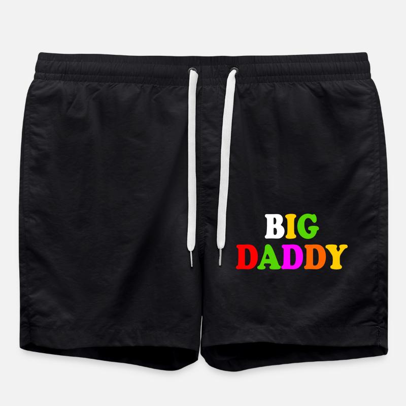 Big daddy - Swim Trunks - black