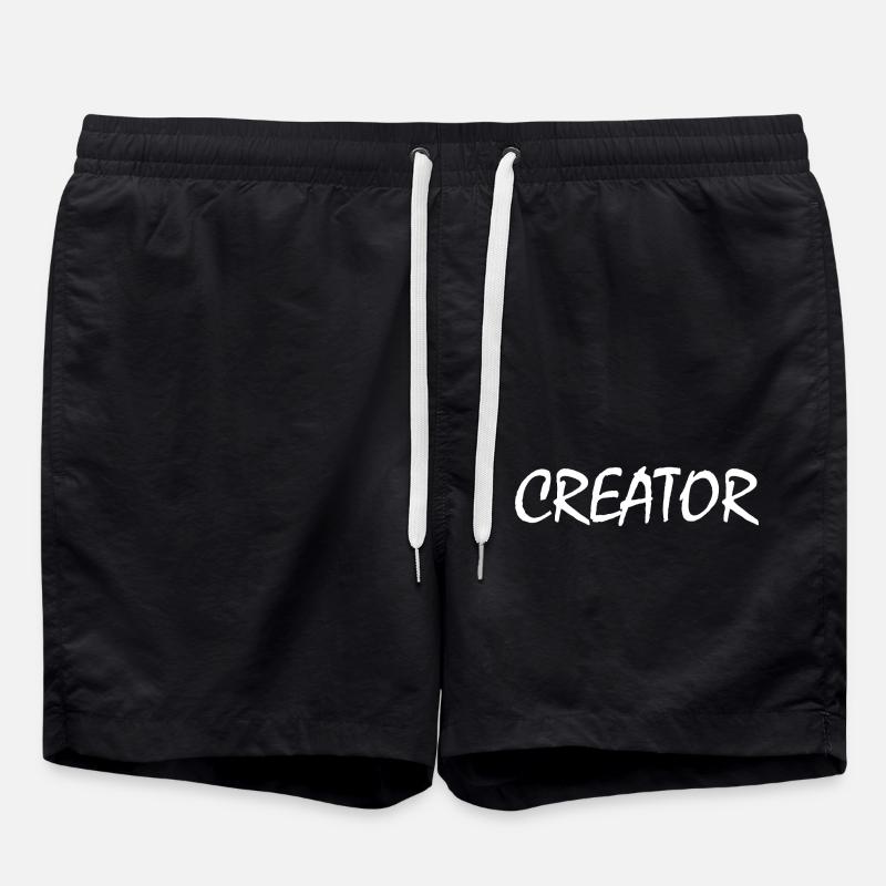 Creator - Short de bain - noir