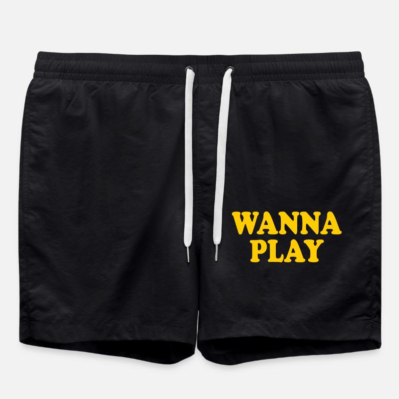 Wanna play - Short de bain - noir