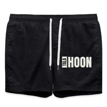Talahoon Sign bright - Badeshorts - Schwarz - Vorne - AI Model Male 185 light (185cm)