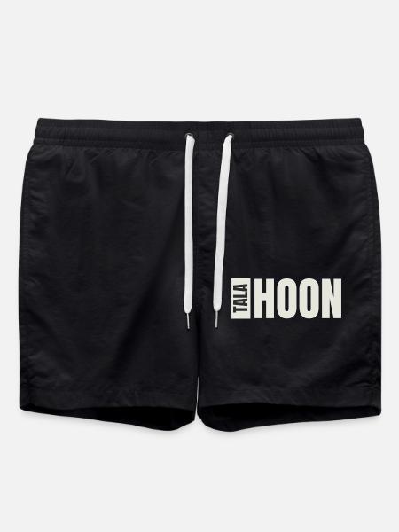 Talahoon Sign bright - Badeshorts - Schwarz