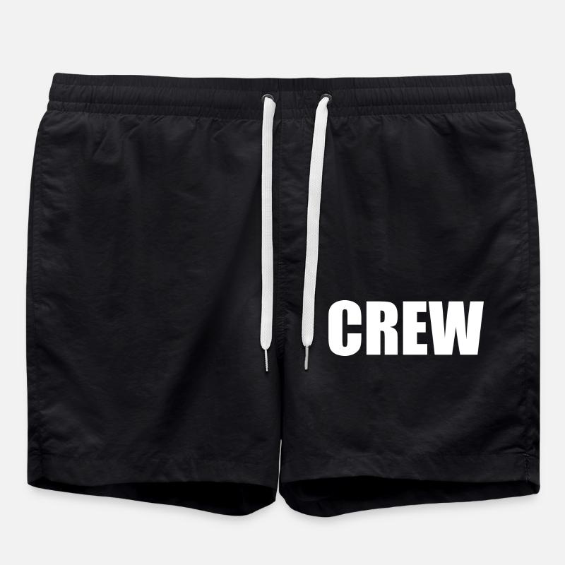 Crew - Swim Trunks - black