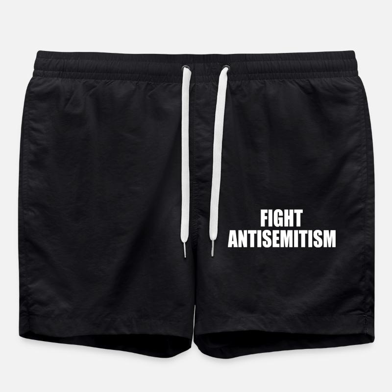 fight antisemitism - Short de bain - noir