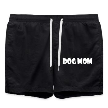 Dog mom - Short de bain - noir - Devant - AI Model Male 185 light (185cm)