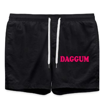 Daggum - Short de bain - noir - Devant - AI Model Male 185 light (185cm)