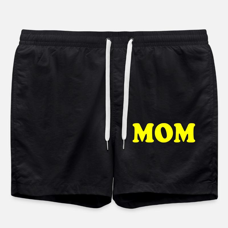 Mom - Swim Trunks - black