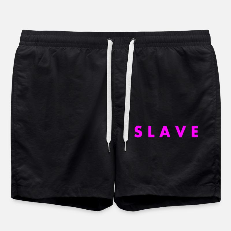 Slave - Swim Trunks - black