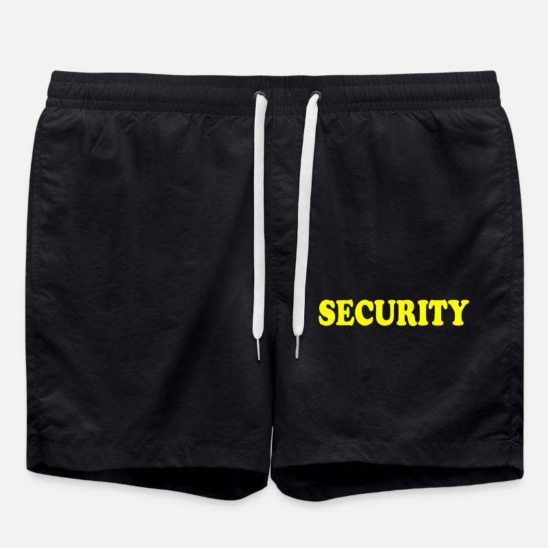 Security - Short de bain - noir