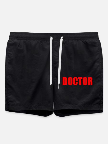 Doctor - Swim Trunks - black