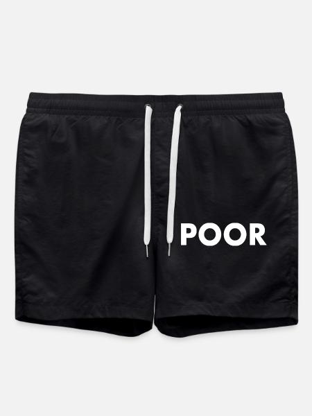 Poor - Swim Trunks - black