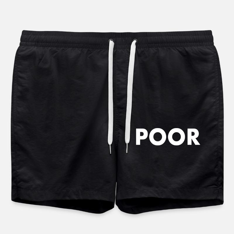 Poor - Swim Trunks - black