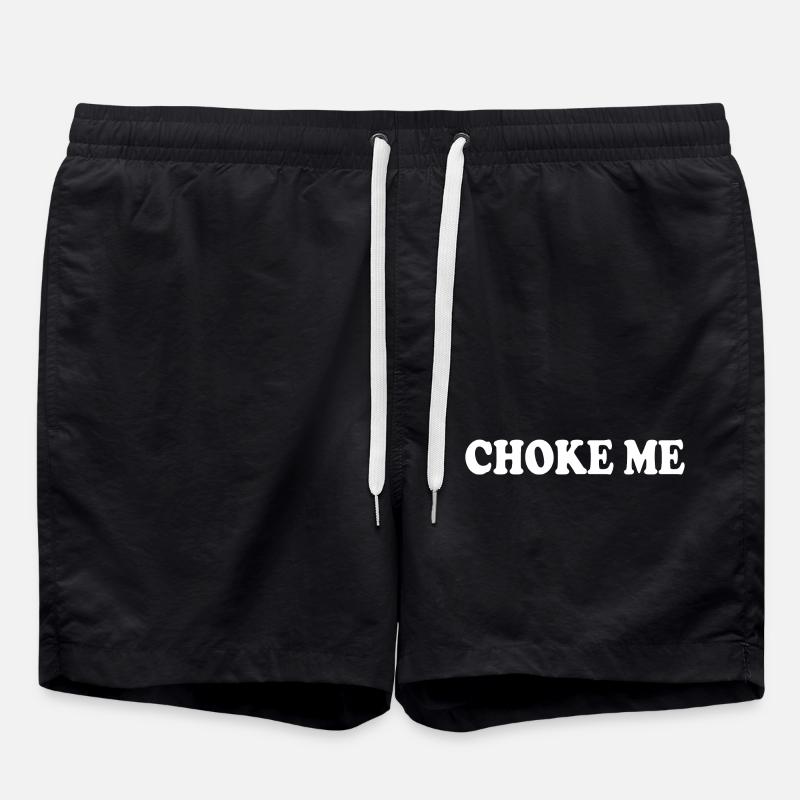 Choke me - Short de bain - noir