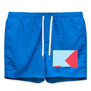 BLEU ROUGE 2025 - Short de bain - cobalt blue - Devant