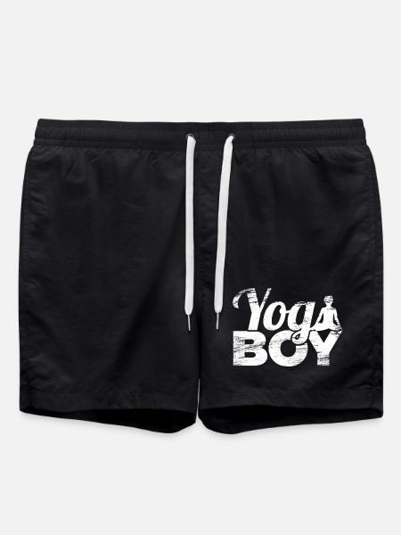 Yoga Boy - Swim Trunks - black