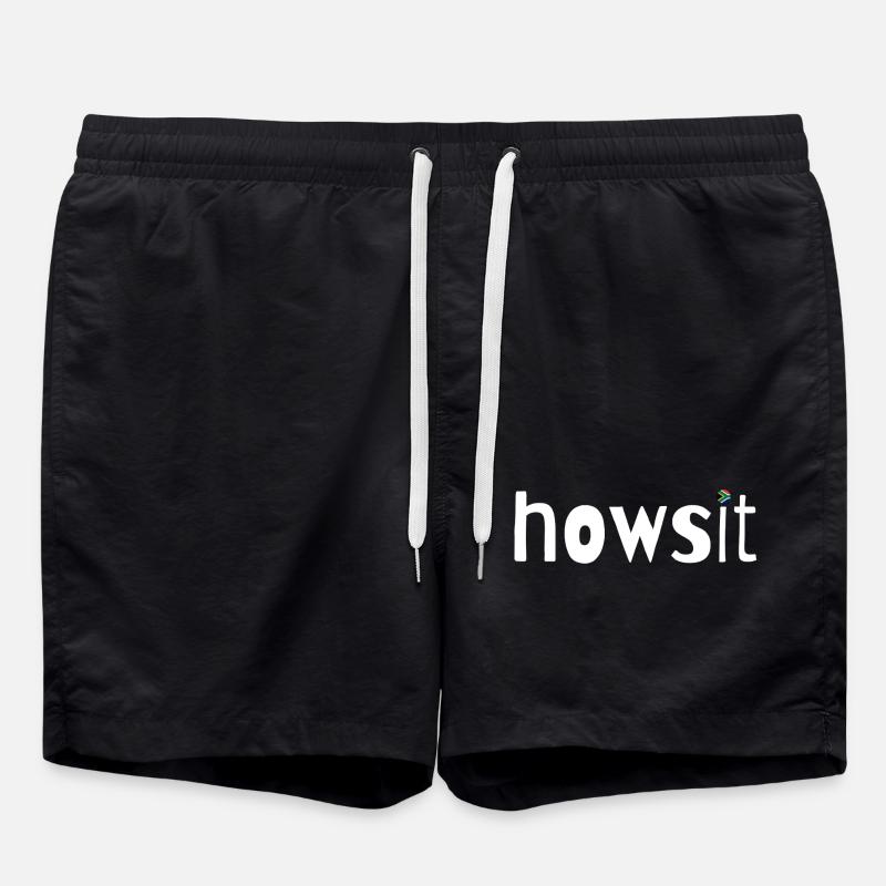 howsit - Swim Trunks - black
