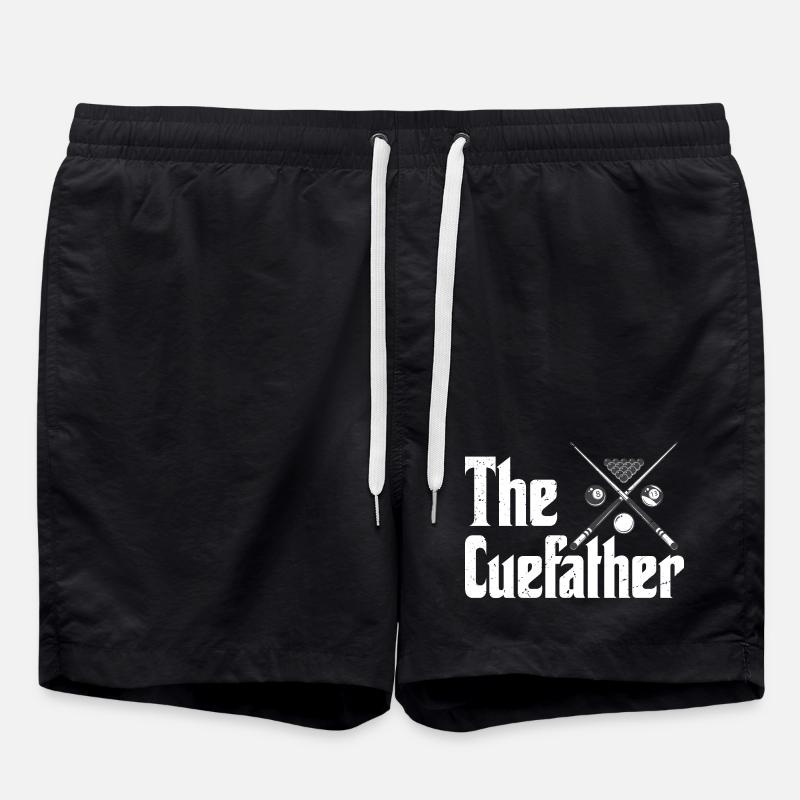 Le Cuefather - Short de bain - noir