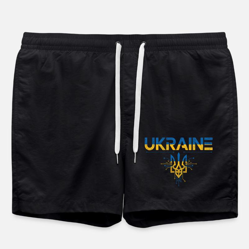Circuit Trident Ukraine - Short de bain - noir