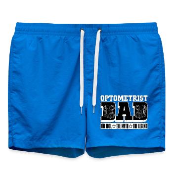 Papa optométriste L’idole Le mythe L’opticien - Short de bain - cobalt blue - Devant
