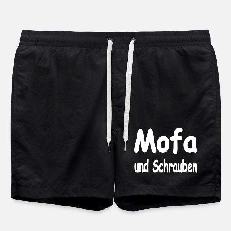 Moped - Swim Trunks - black