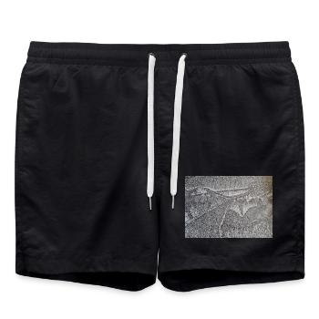 20260307_133519 - Badeshorts - Schwarz - Vorne - AI Model Male 185 light (185cm)