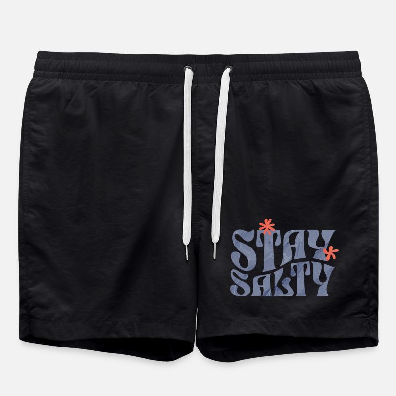Reste amer - Short de bain - noir