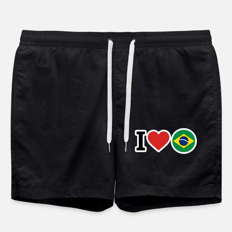 Brésil - Short de bain - noir