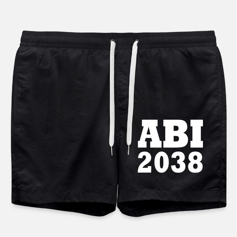 Abi 2038 - Badeshorts - Schwarz