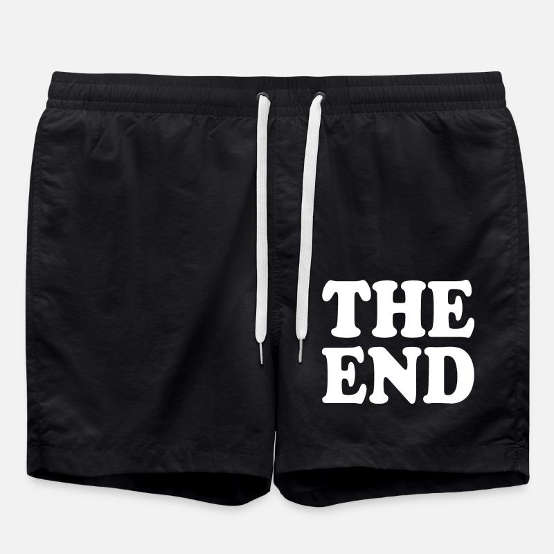 The end - Short de bain - noir