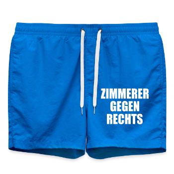 Zimmerer gegen rechts - Badeshorts - Cobalt blue - Vorne