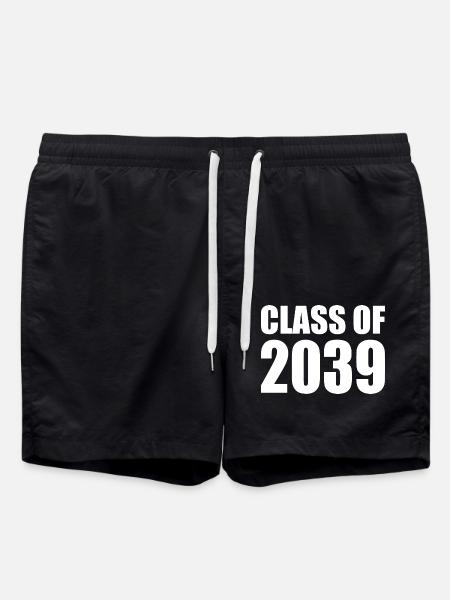 Class of 2039 - Swim Trunks - black