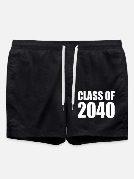 Class of 2040 - Swim Trunks - black