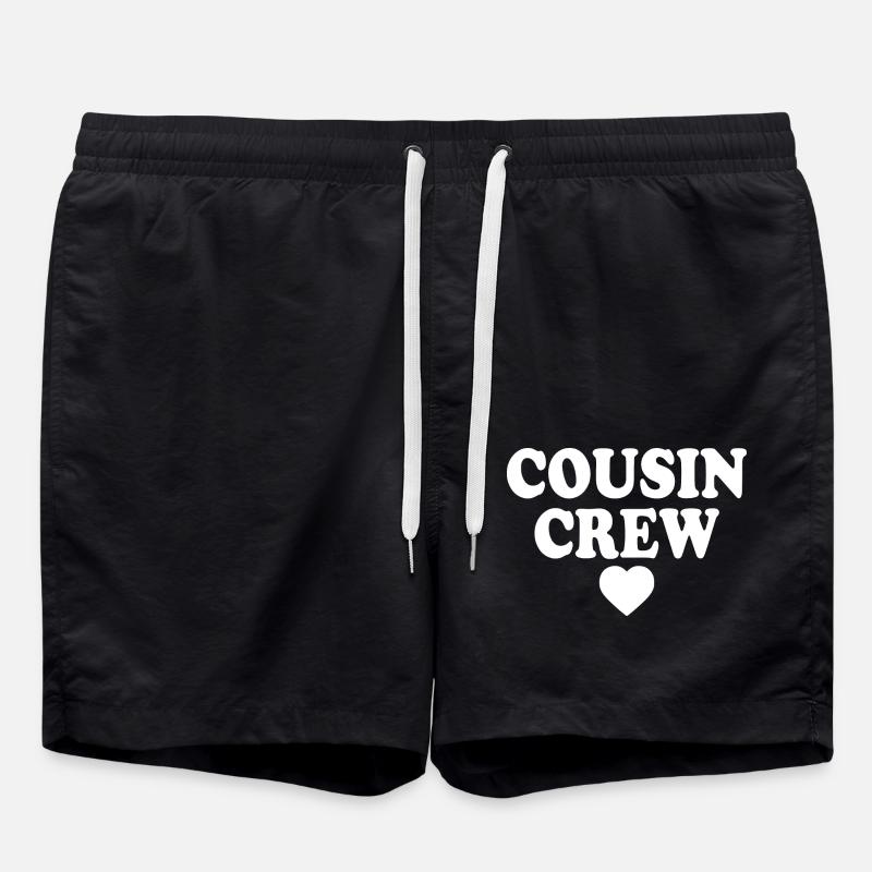 Cousin crew - Short de bain - noir