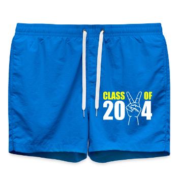 Class of 2024 - Swim Trunks - cobalt blue - Front